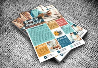 Business flyer template psd <span style="font-size: 18px;">(Basic Text/Minimal Graphics)</span>.