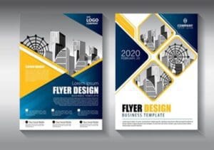 Two flyer design templates for businesses