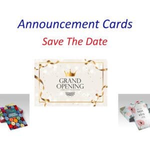 Announcement cards Save the Date save the date.